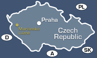 Mapa ČR