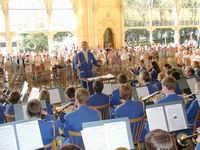 Průvod dechového orchestru